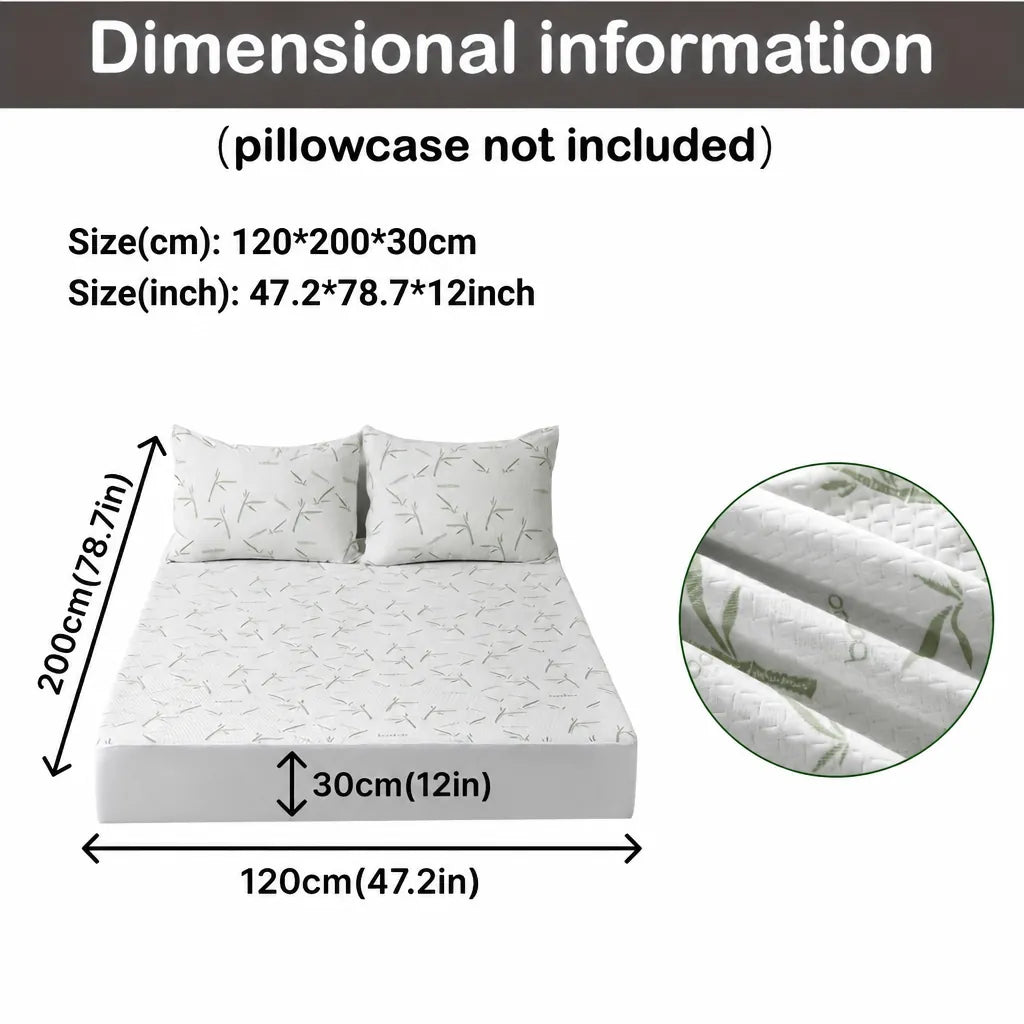 Cooleva - Fitted Mattress Cover Topper Cooling Quilted