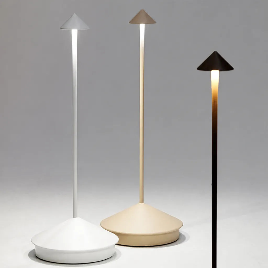 Pinnova - Slim Cordless Dimmable LED Table Lamp - White