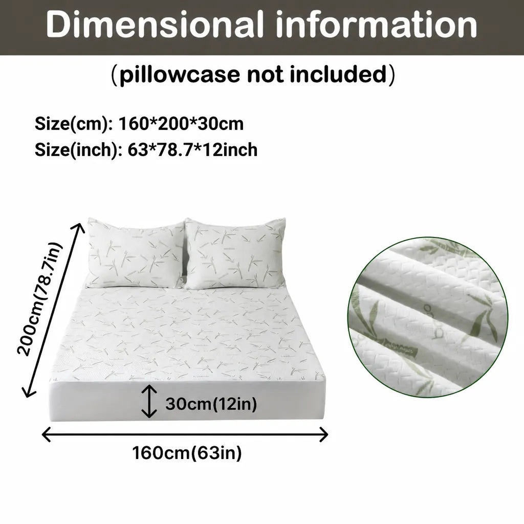 Cooleva - Fitted Mattress Cover Topper Cooling Quilted