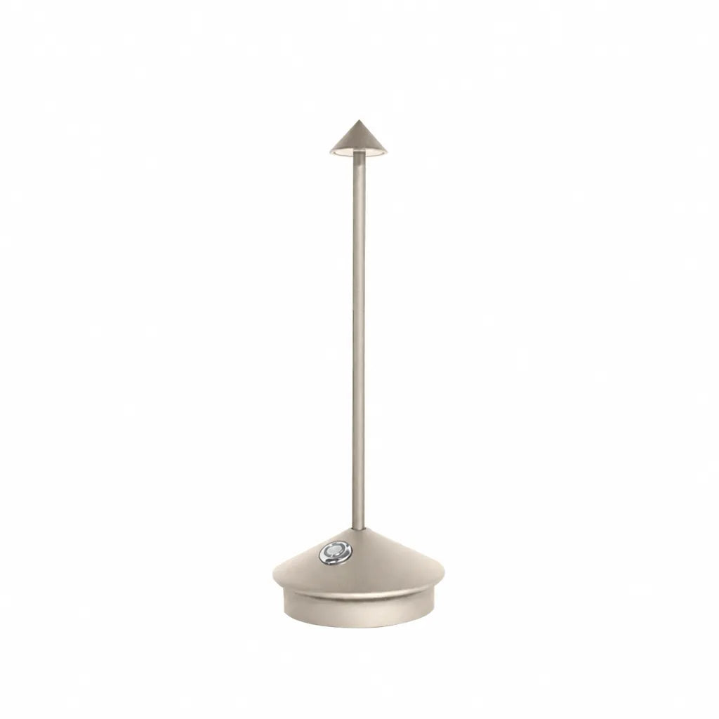Pinnova - Slim Cordless Dimmable LED Table Lamp - Grey