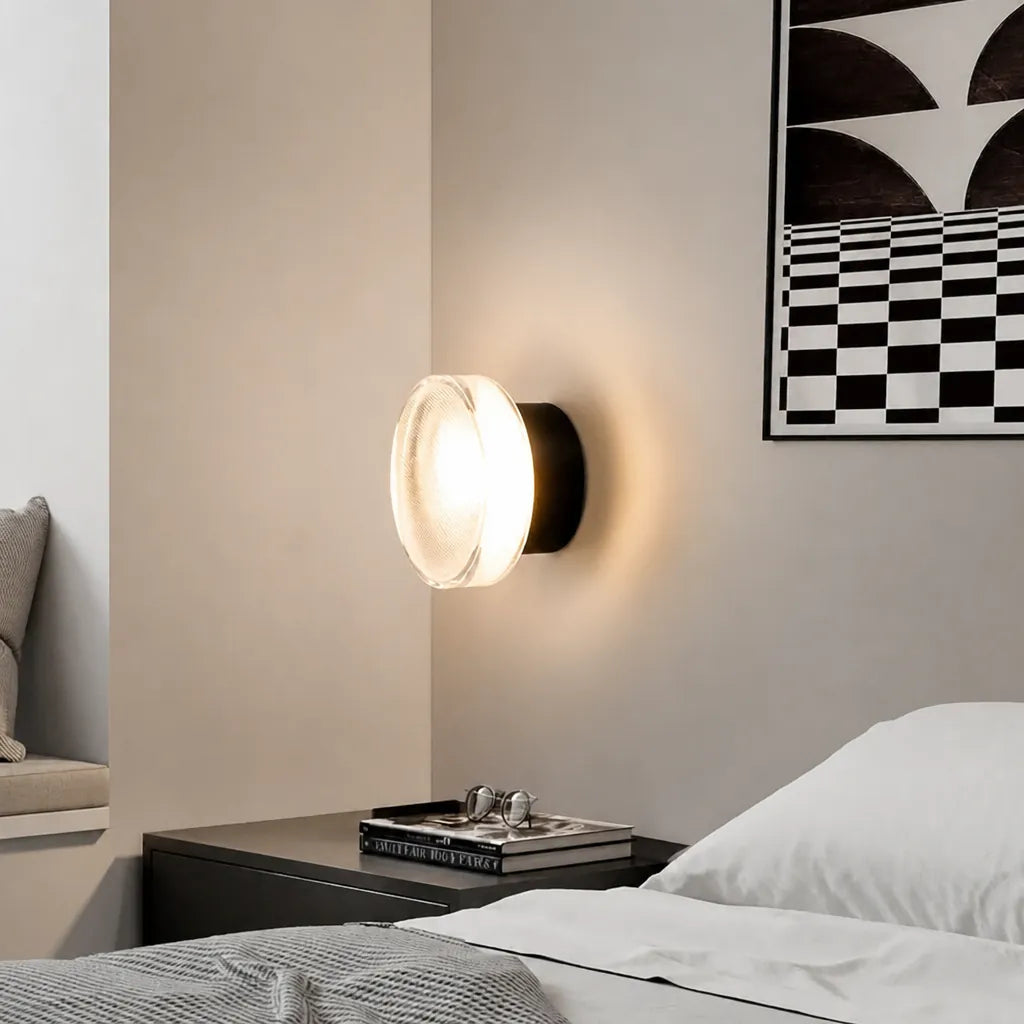 Luminel - Dimmable Flush Mount Round Ceiling Light