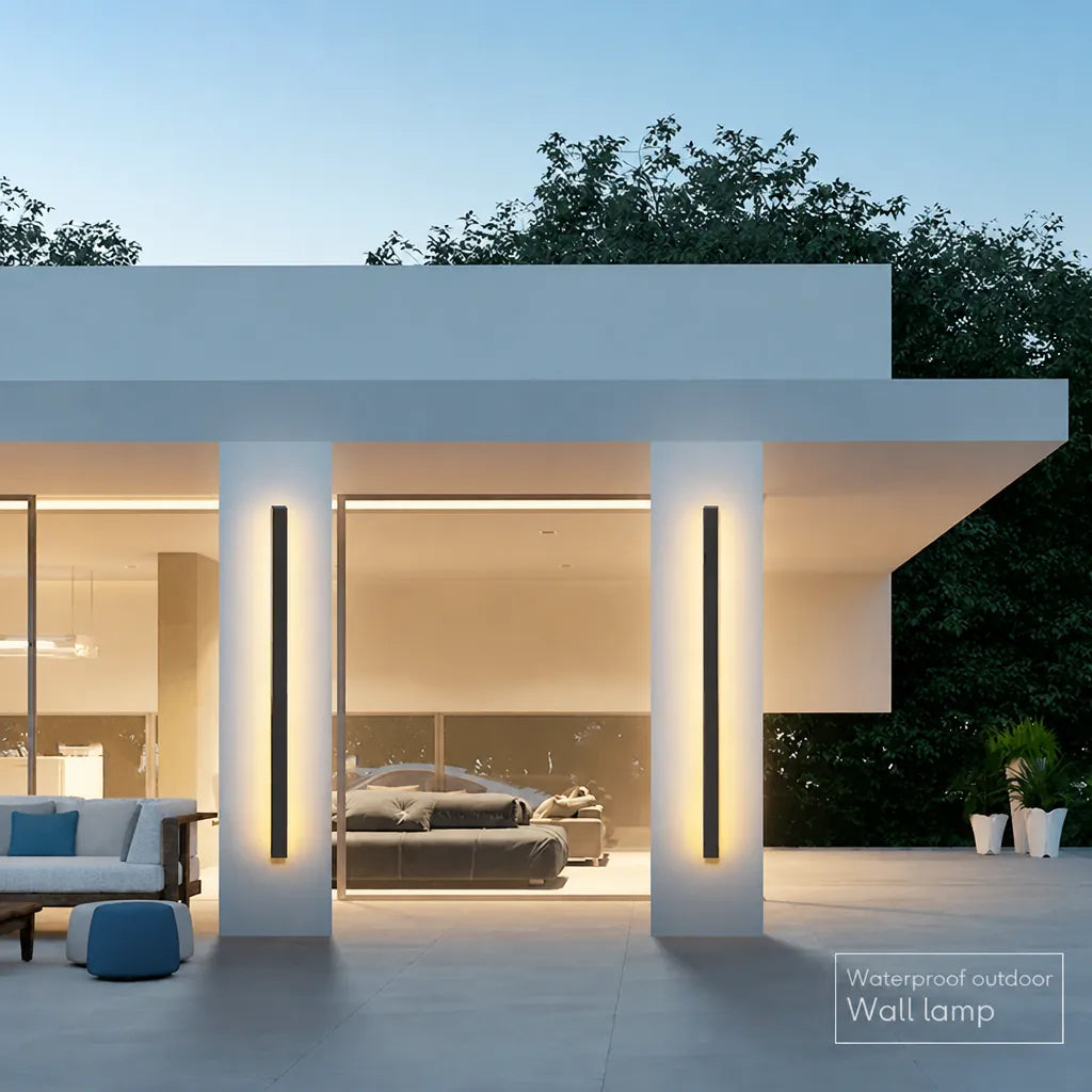 Luxarn - Vertical LED Outdoor Wall Light Weatherproof