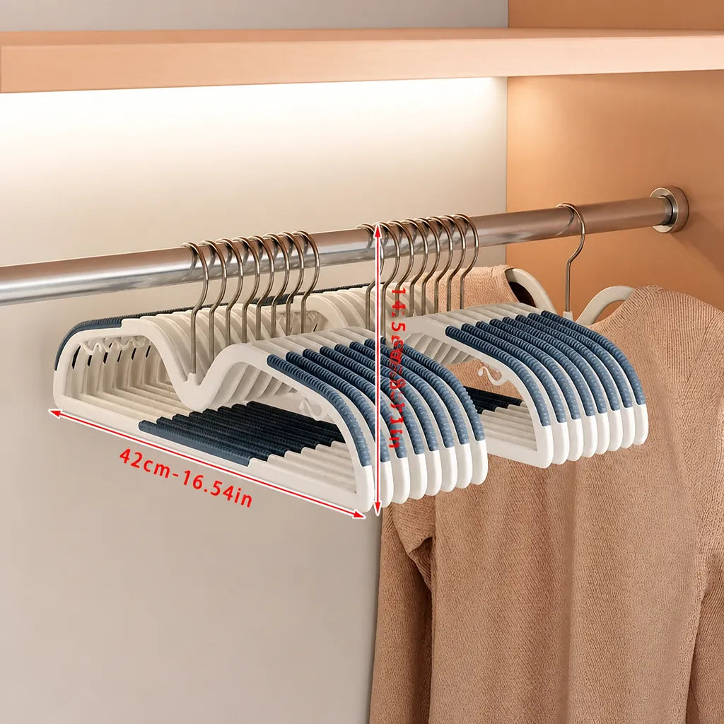 Rackova - Wall-Mounted Bathroom Towel Storage Rack - Blue