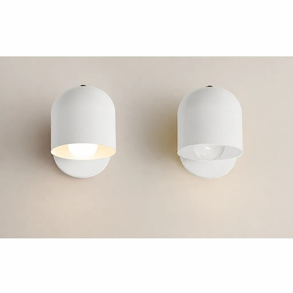 Lumavel - Adjustable Dome Wall Light Nordic Accent - White