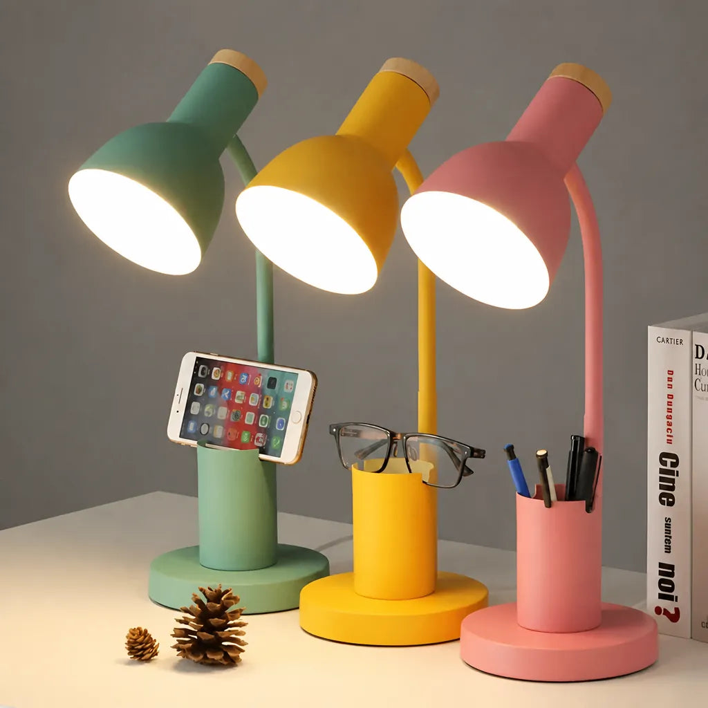 Lumivex - Adjustable Desk Lamp with Pen Holder
