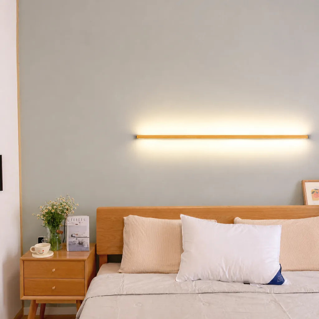 Luminae - Linear Wall Light Lounge Minimalist LED - Warm White
