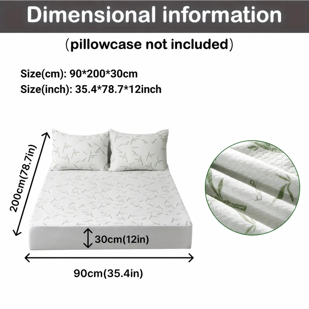 Cooleva - Fitted Mattress Cover Topper Cooling Quilted