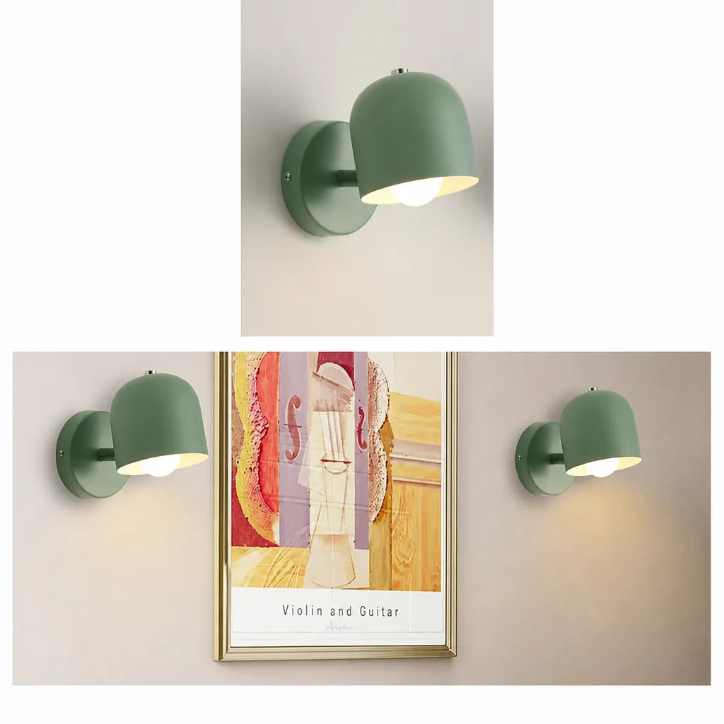 Lumavel - Adjustable Dome Wall Light Nordic Accent - Green