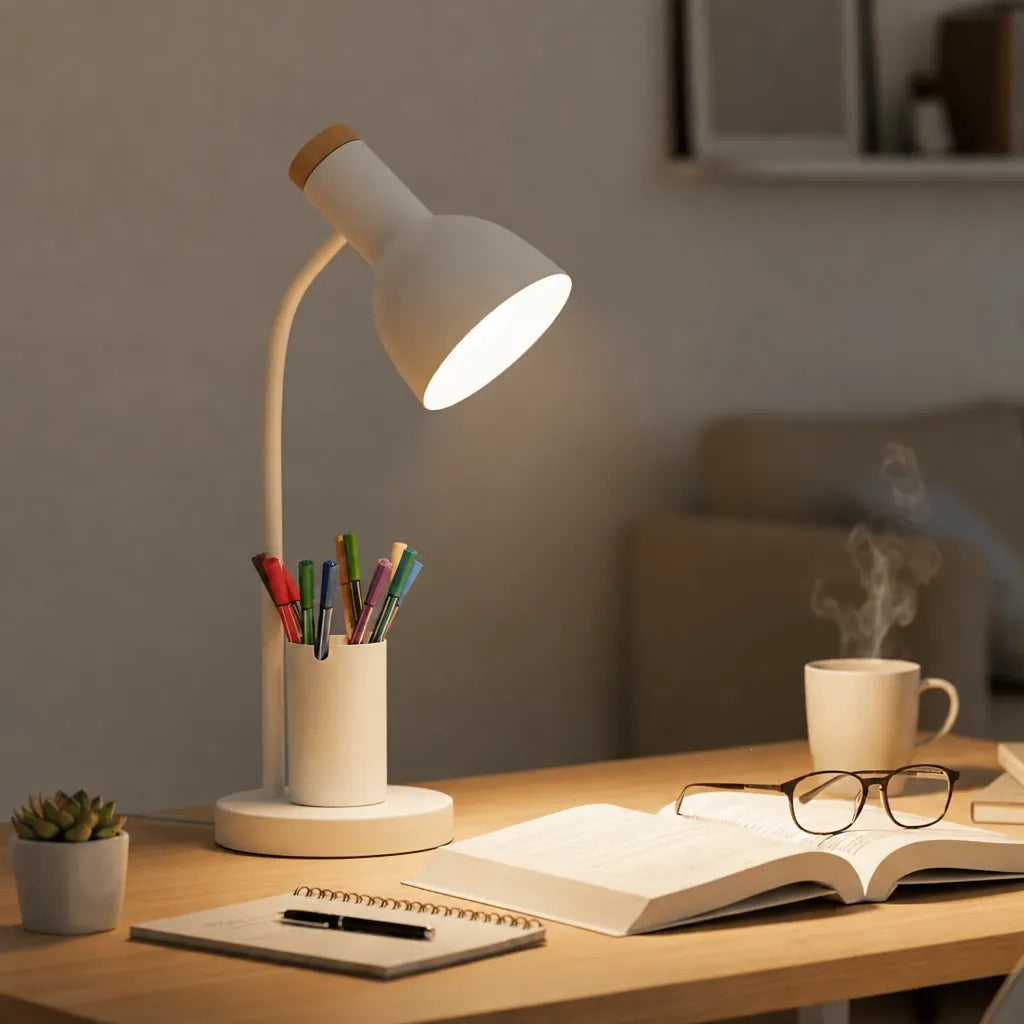 Lumivex - Adjustable Desk Lamp with Pen Holder