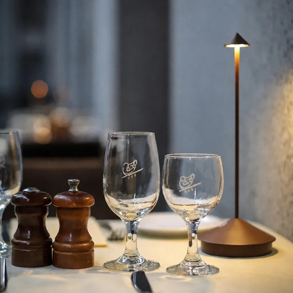 Pinnova - Slim Cordless Dimmable LED Table Lamp - White