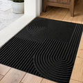 Lineara - Absorbent Washable Indoor Floor Mat - Charcoal
