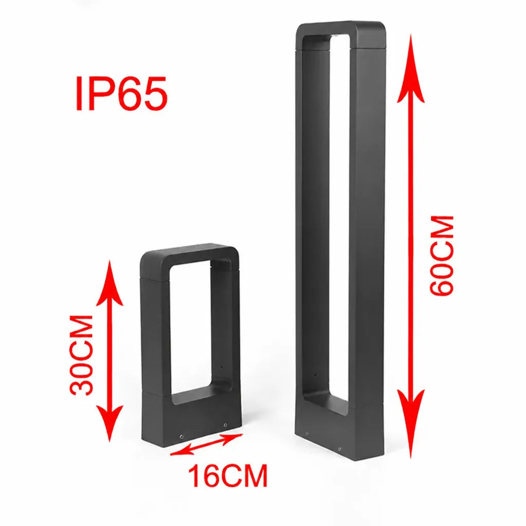 Lumivex - Modern LED Garden Bollard Path Light