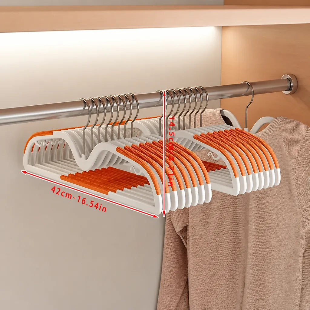 Rackova - Wall-Mounted Bathroom Towel Storage Rack - Orange