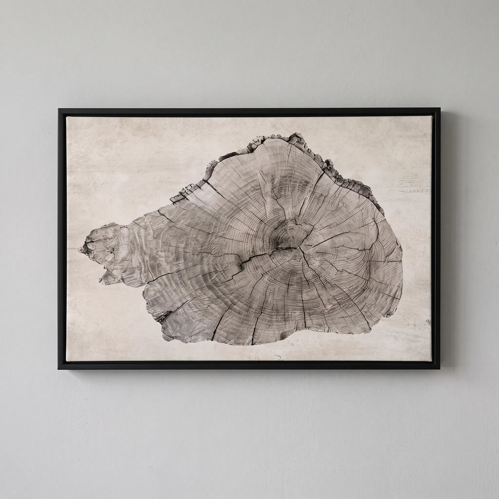 Arborel  - Abstract Tree Ring Interior Wall Art Living Room Decoration