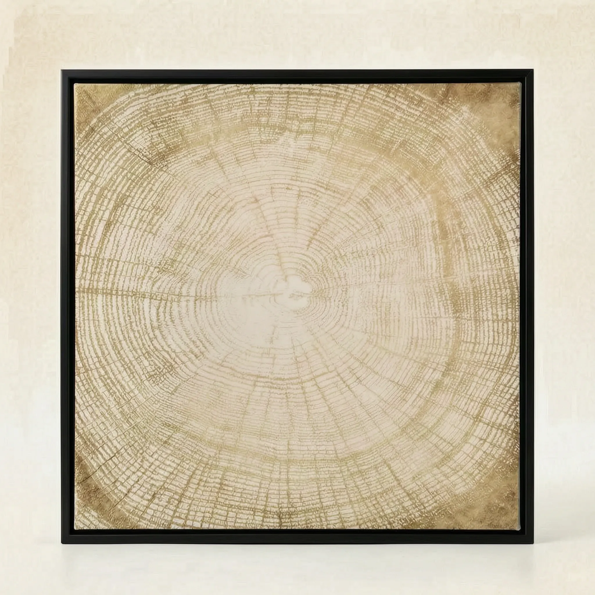 Arborel  - Abstract Tree Ring Interior Wall Art Living Room Decoration