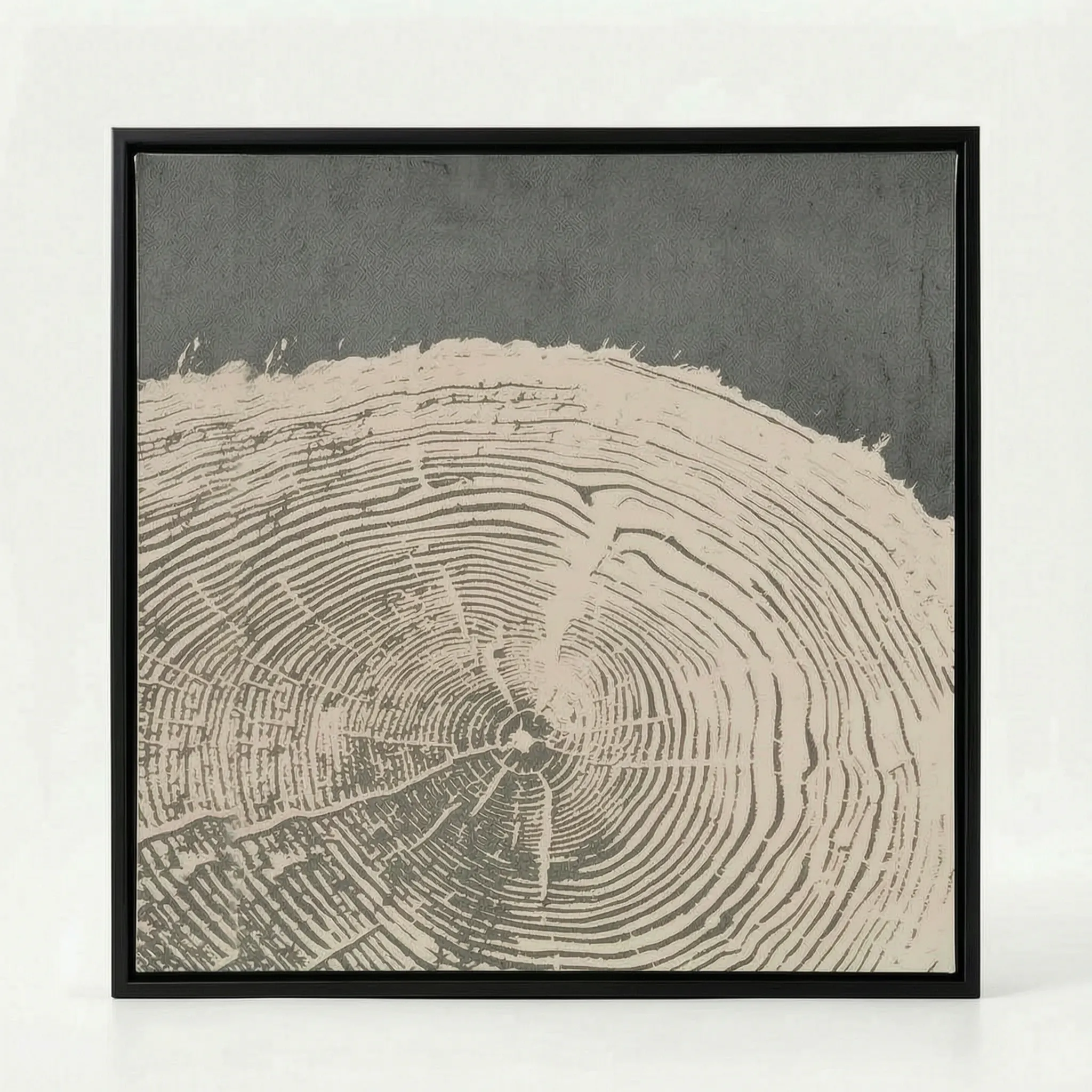 Arborel  - Abstract Tree Ring Interior Wall Art Living Room Decoration