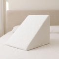 Elevara  - Quilted White Bed Wedge Pillow Upright Bed Reading
