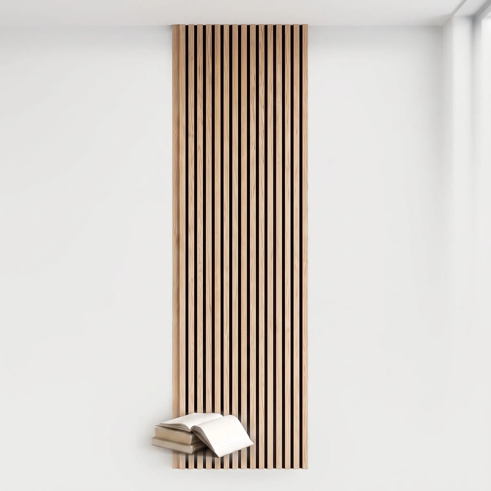 Fluton  - Self-Adhesive Fluted Wall Panelling Sheet Creating Accent Walls