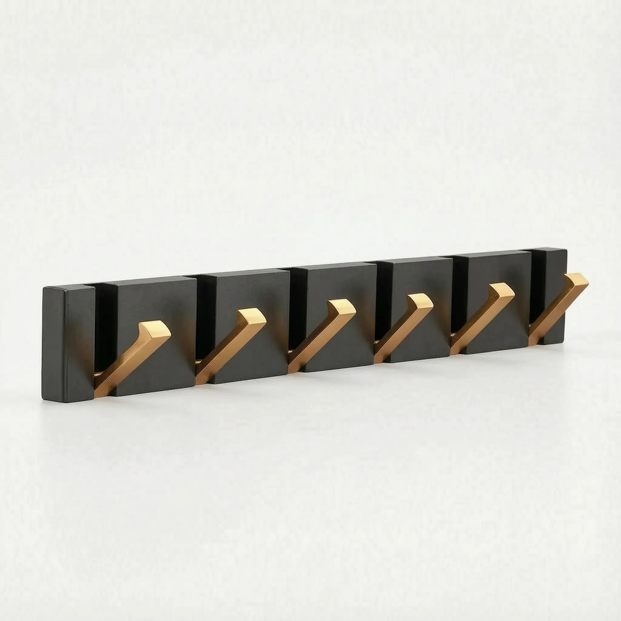 Foldara  - Modern Geometric Folding Coat Hook Rail Hanging Heavy Coats