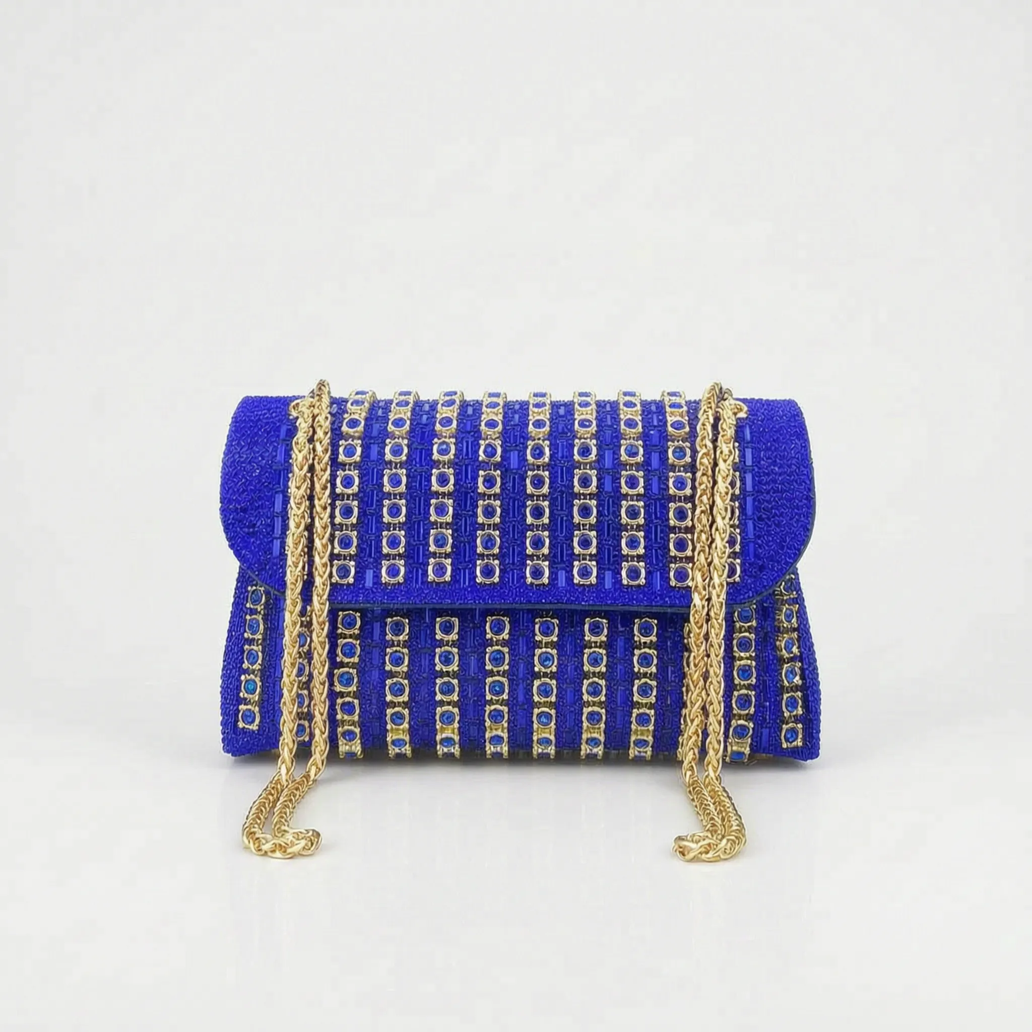 Glimmera  - Embellished Flap Shoulder Bag Evening Events