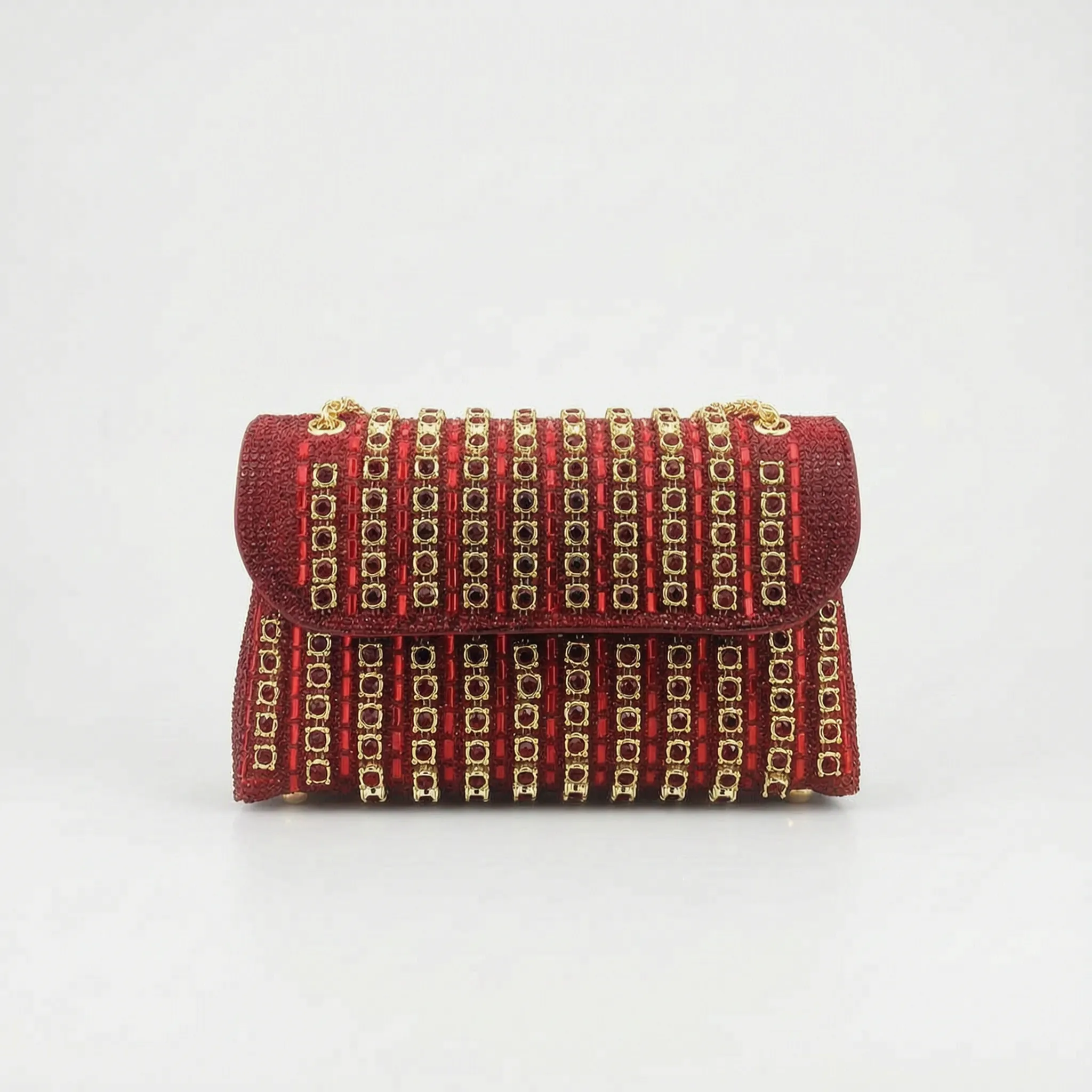 Glimmera  - Embellished Flap Shoulder Bag Evening Events