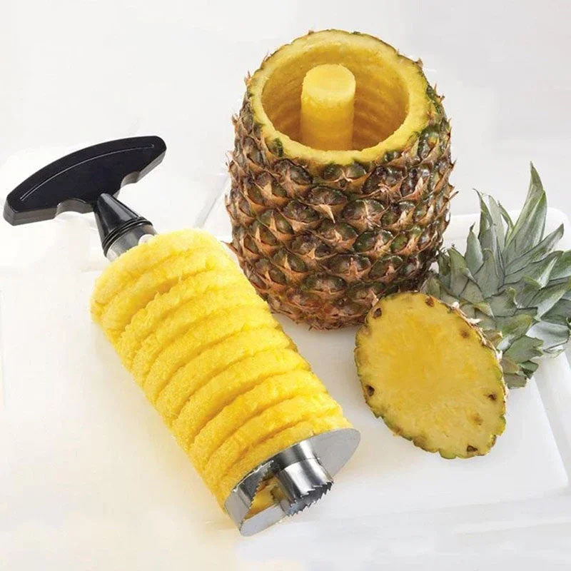 CutterPro - Éplucheur d'Ananas en Acier Inoxydable