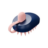 Brosse de Massage et Éliminateur de Poils pour Chiens et Chats en Silicone Doux