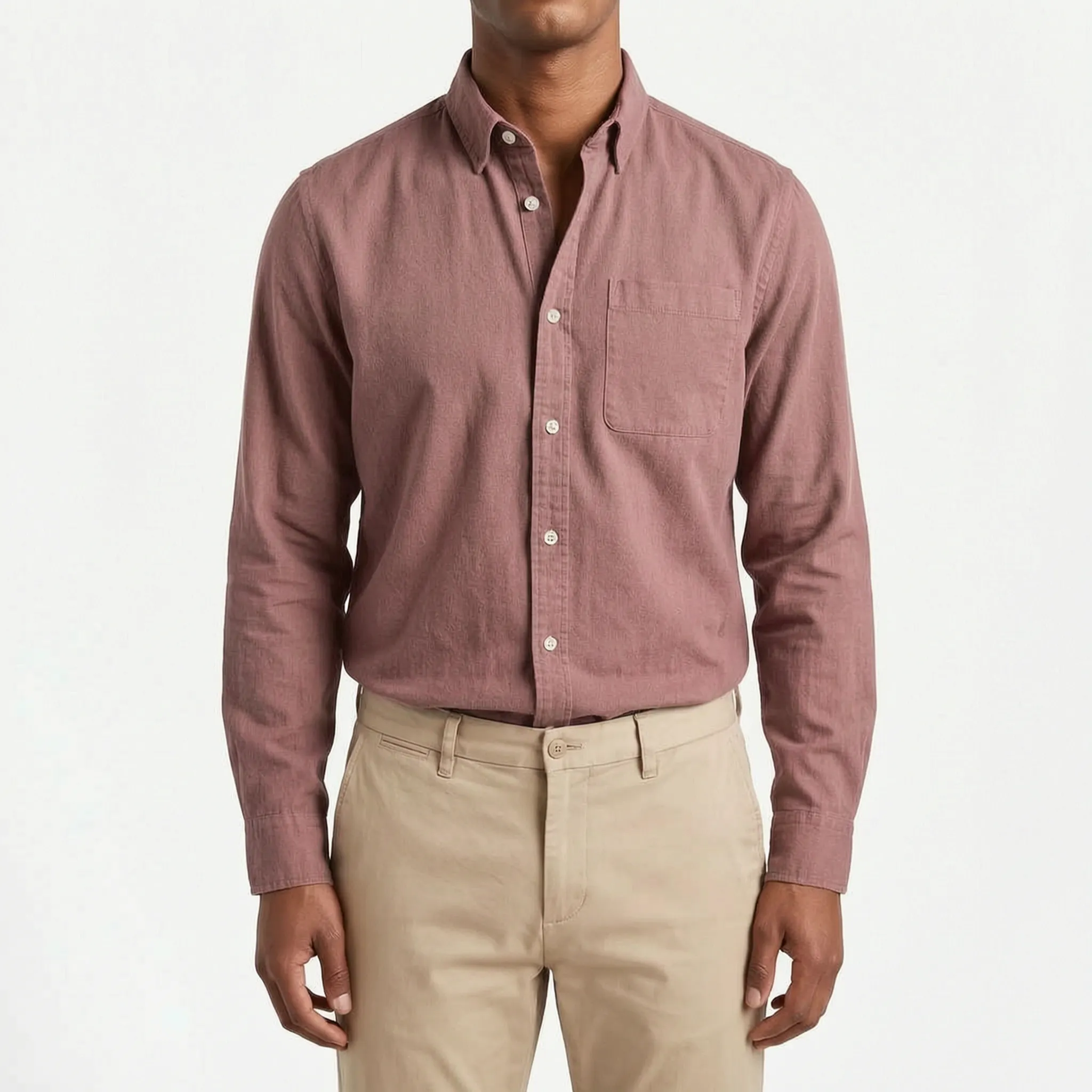 Rovent  - Casual Long-Sleeved Button-Up Shirt Everyday Casual Wear