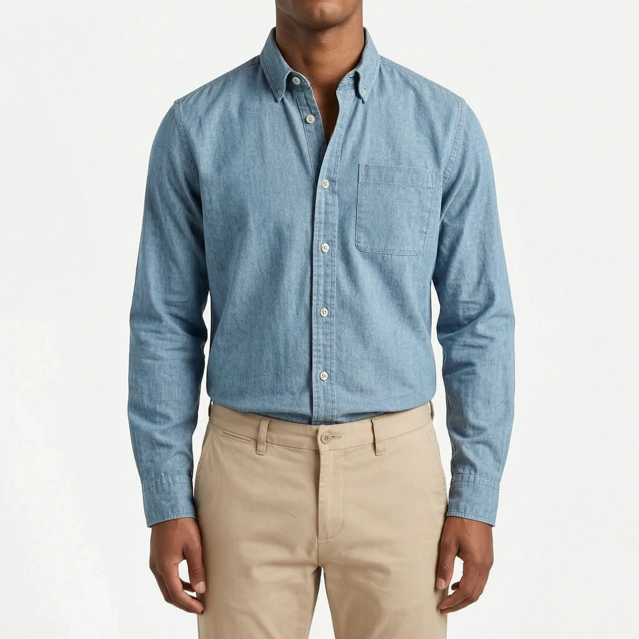Rovent  - Casual Long-Sleeved Button-Up Shirt Everyday Casual Wear