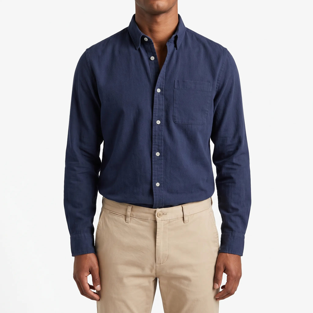 Rovent  - Casual Long-Sleeved Button-Up Shirt Everyday Casual Wear