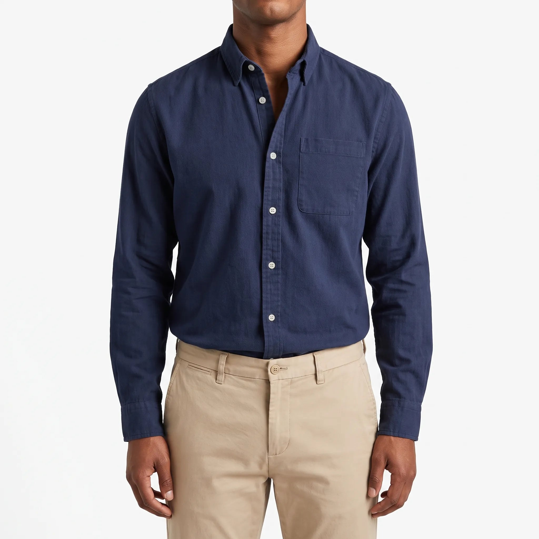 Rovent  - Casual Long-Sleeved Button-Up Shirt Everyday Casual Wear