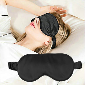 Masque de sommeil en soie luxueux