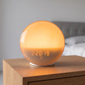 Solvio  - Minimalist Round Digital Sunrise Alarm Clock Gentle Morning Routines