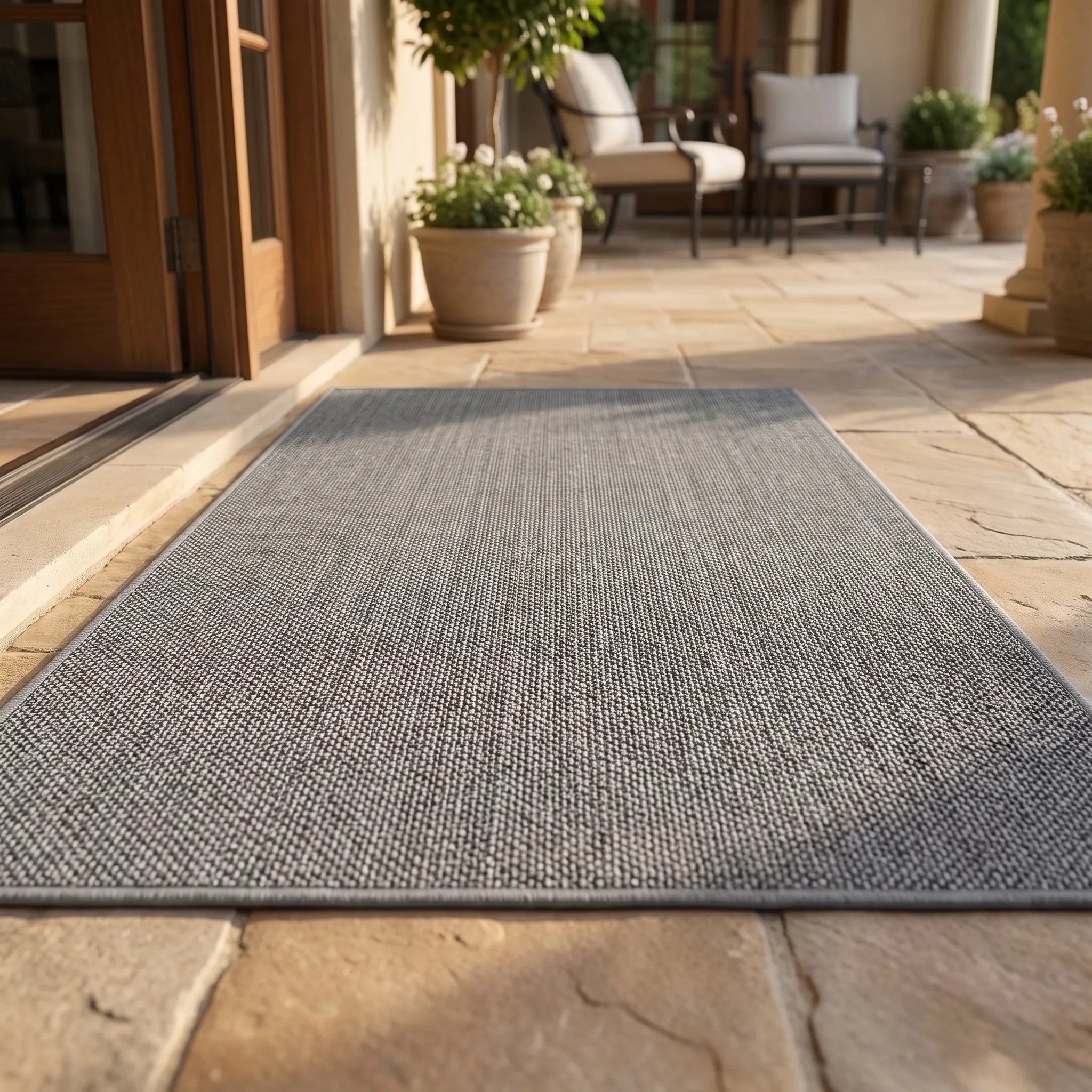 Treadnest  - Rectangular Indoor Front Door Mat Trapping Daily Dirt