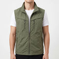 Trekvo  - Men's Sleeveless Multi-Pocket Utility Vest Outdoor Photography