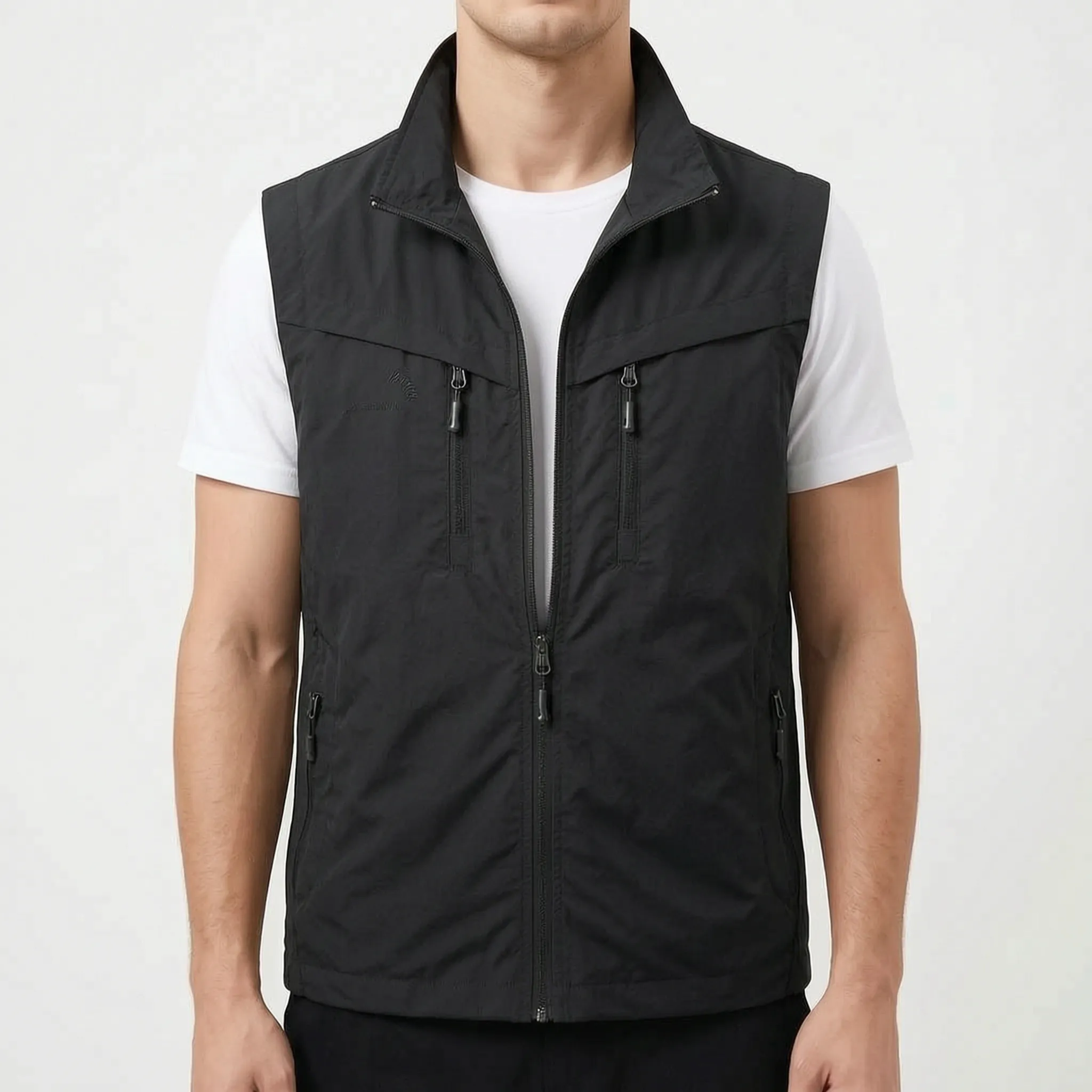 Trekvo  - Men's Sleeveless Multi-Pocket Utility Vest Outdoor Photography