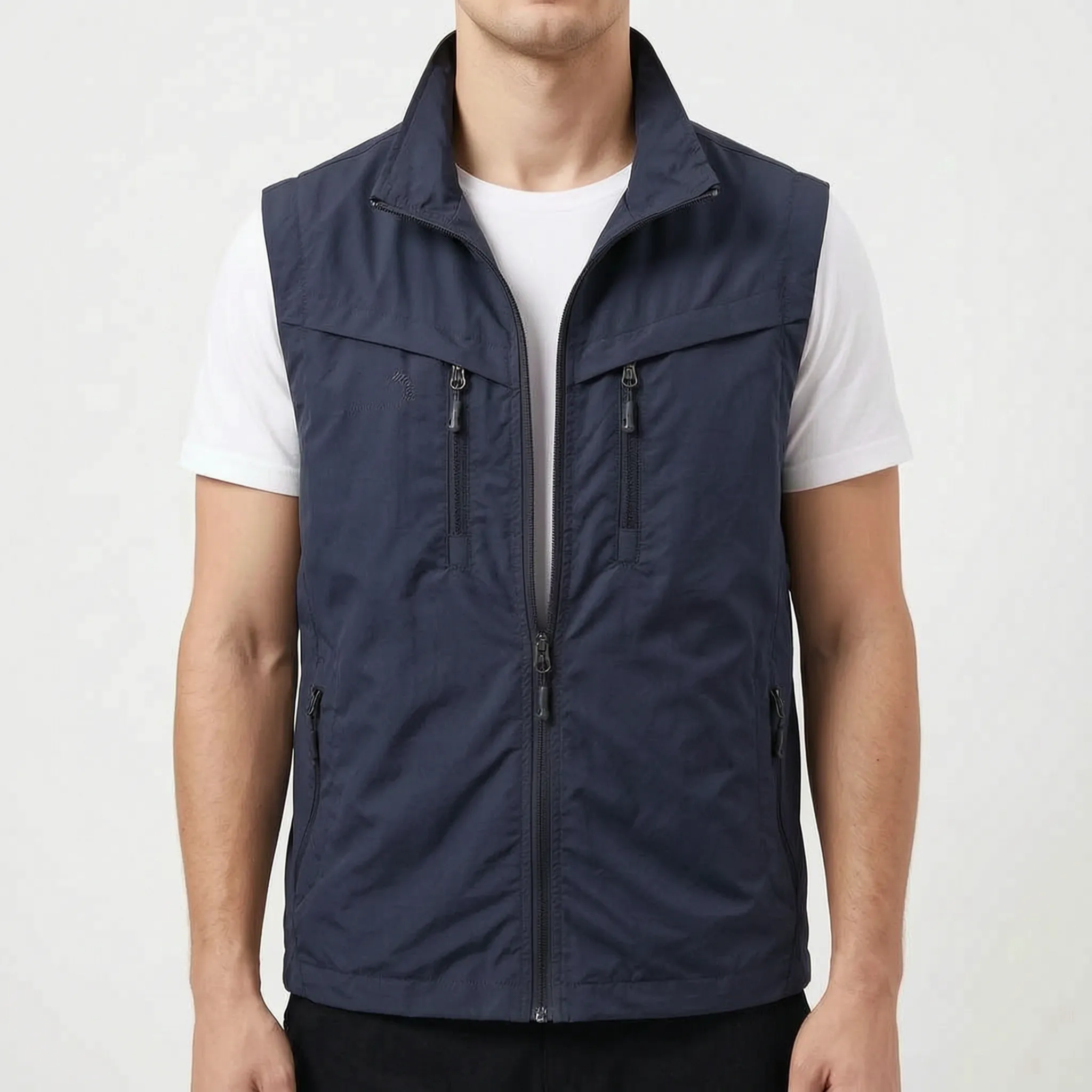 Trekvo  - Men's Sleeveless Multi-Pocket Utility Vest Outdoor Photography