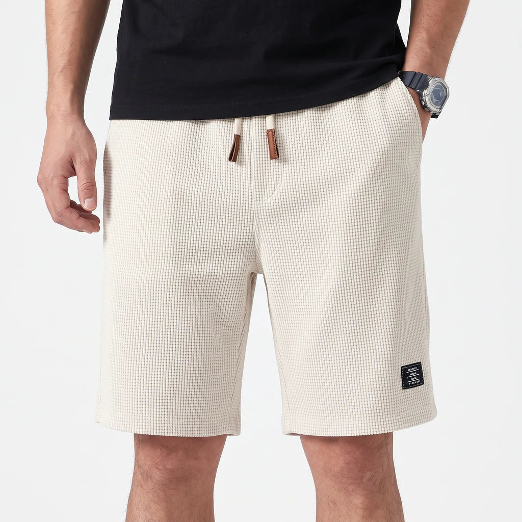 Valmont  - Textured Casual Summer Shorts Casual Weekend Wear