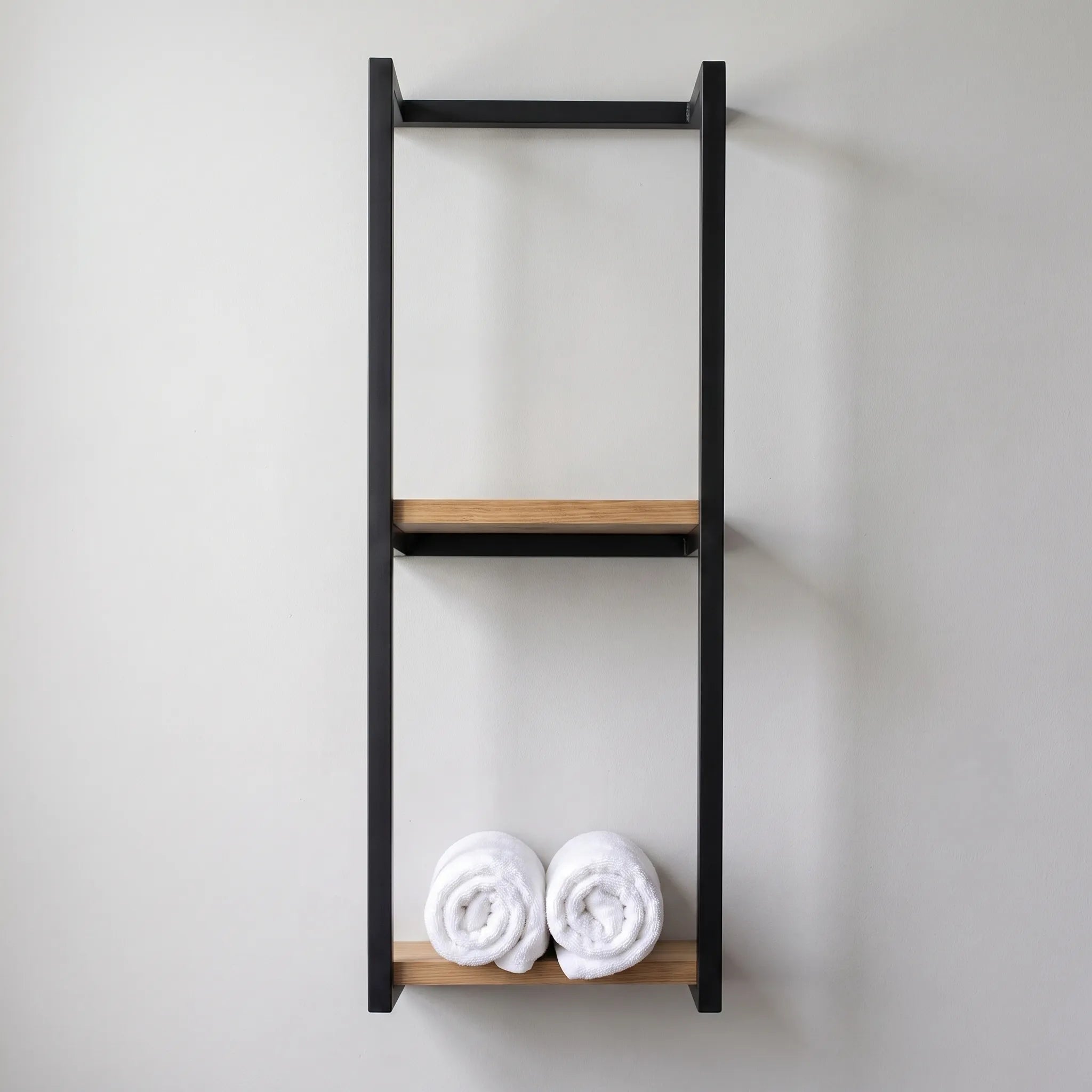 Veldor  - Wall-Mounted Bathroom Towel Rack Storing Bath Textiles