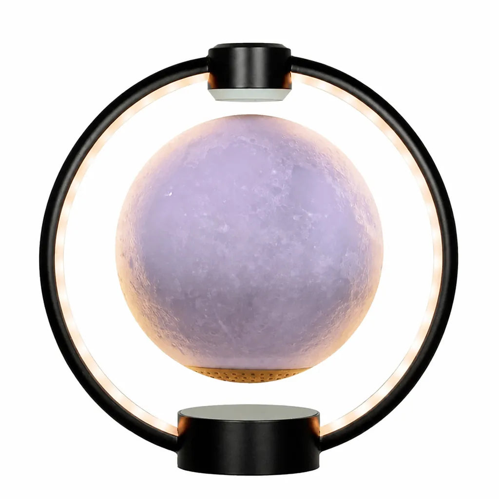 Lunova - Levitating Moon LED Bluetooth Speaker