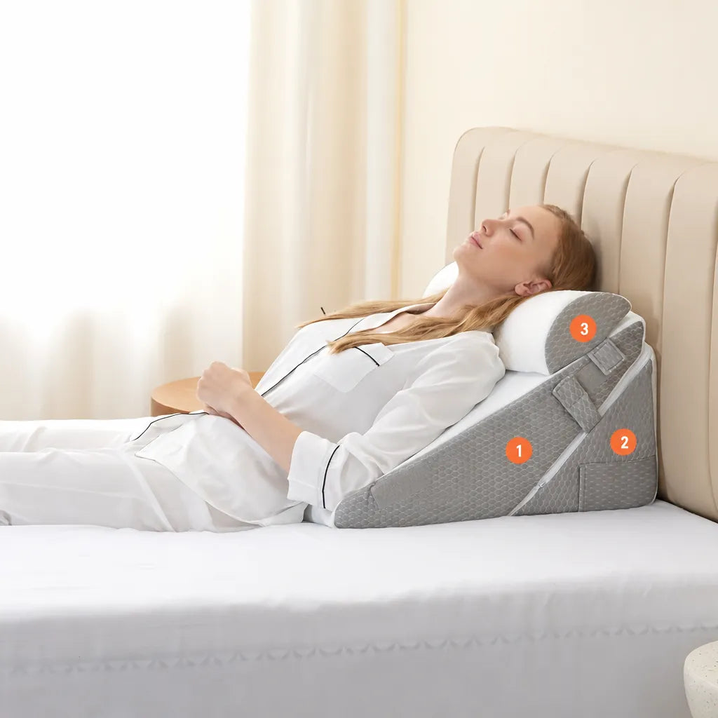 Restora - Adjustable Bed Wedge Support Pillow