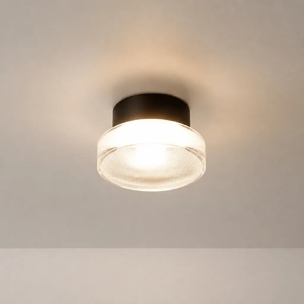 Luminel - Dimmable Flush Mount Round Ceiling Light