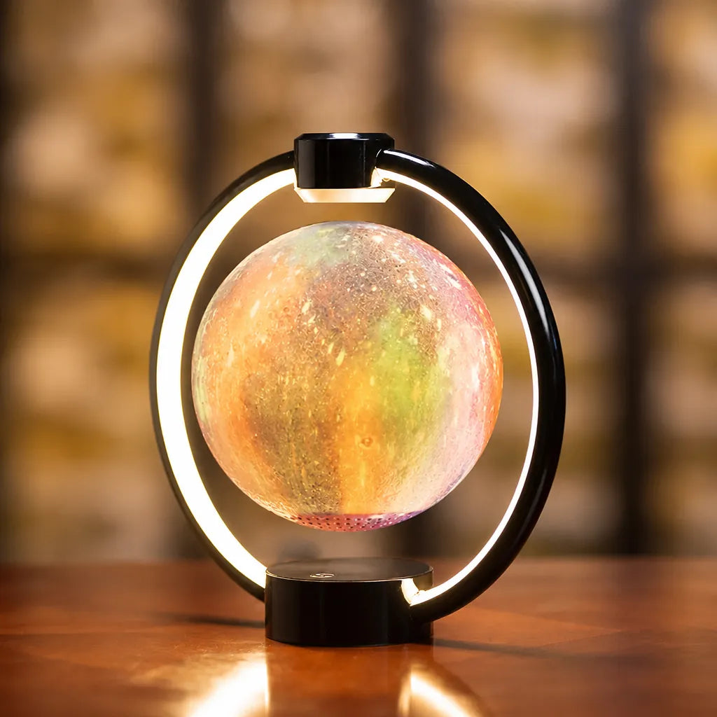 Lunova - Levitating Moon LED Bluetooth Speaker