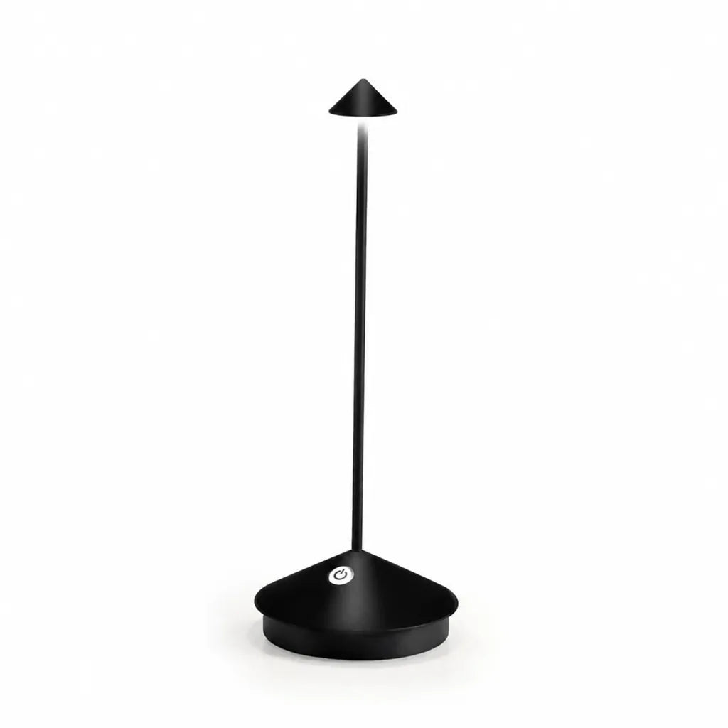 Pinnova - Slim Cordless Dimmable LED Table Lamp - Black