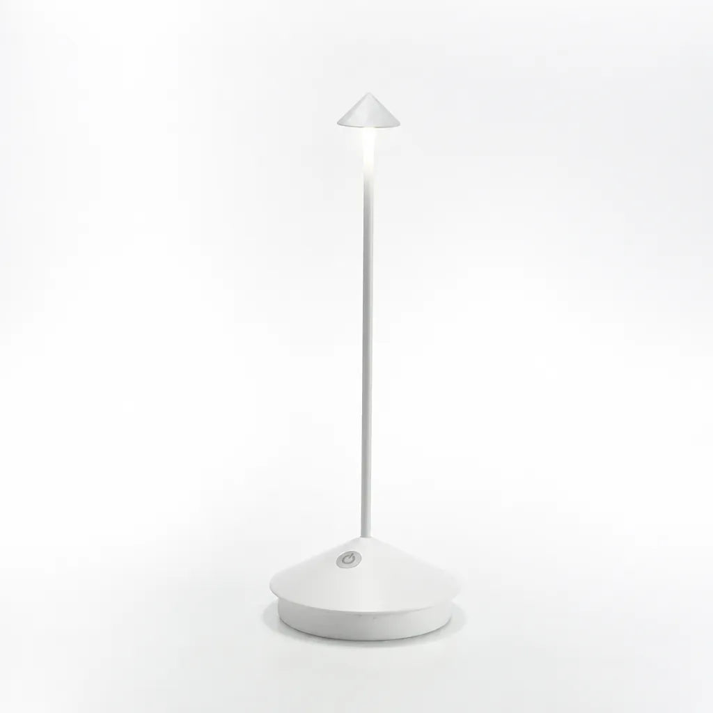 Pinnova - Slim Cordless Dimmable LED Table Lamp - White
