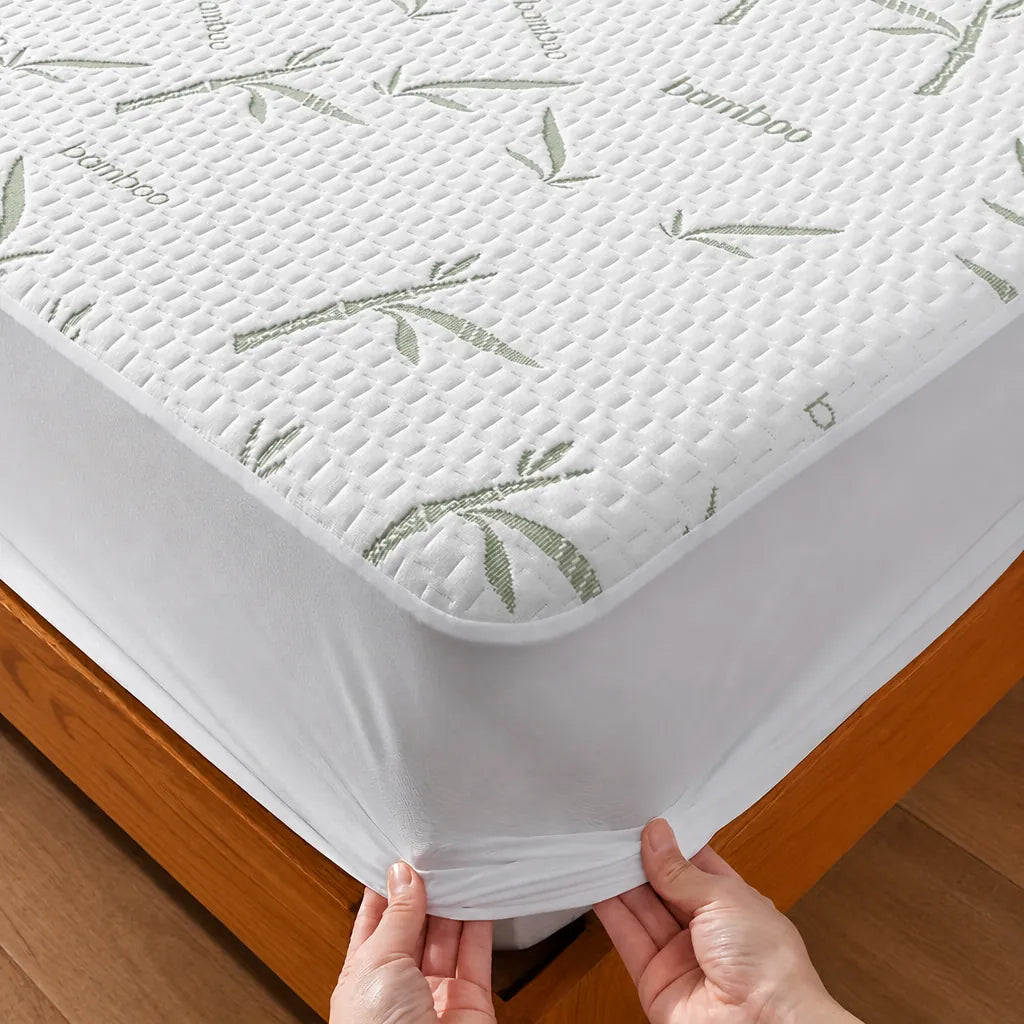 Cooleva - Fitted Mattress Cover Topper Cooling Quilted