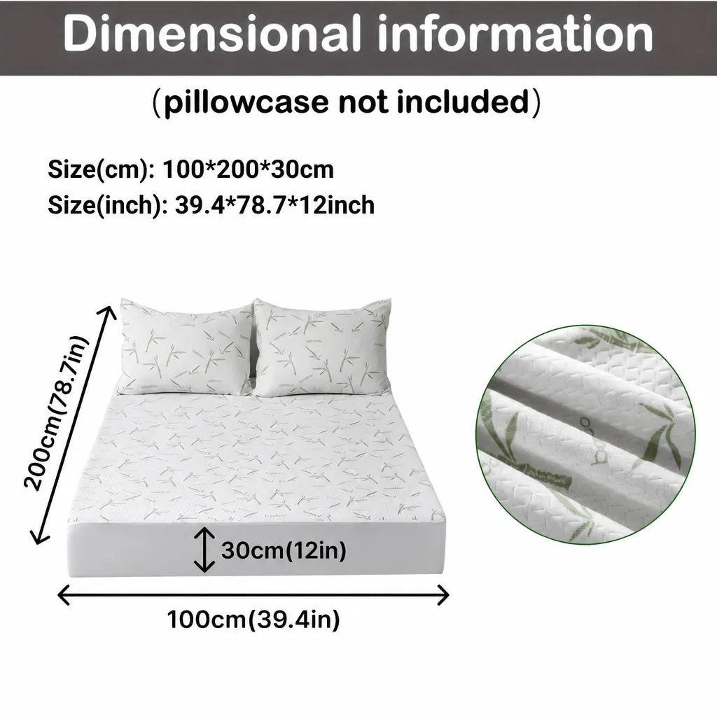 Cooleva - Fitted Mattress Cover Topper Cooling Quilted