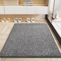 Nestriva - Woven Texture Indoor Outdoor Doormat - Grey