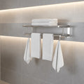 Rackvel - Wall-Mounted Towel Rack with Storage Shelf