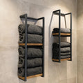 Rackova - Wall-Mounted Bathroom Towel Storage Rack - Multicoloured